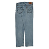 Levis 505 Jeans - 33W 36L Light Wash Cotton
