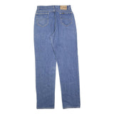 LEE Womens Jeans Blue Cotton Blend Regular Straight W29 L33 Classic Denim Zip