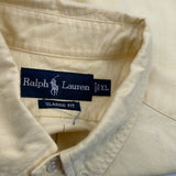 Ralph Lauren Short Sleeve Shirt - XL Yellow Cotton