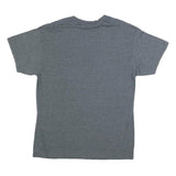 GILDAN Mens Grey Oregon State Graphic T-Shirt L Short Sleeve Crew Neck Printed