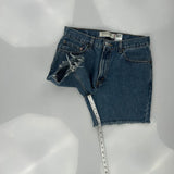 505 Levis Denim Shorts - 33W 9L Blue Cotton