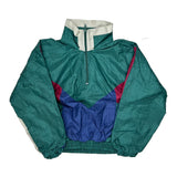 Age 5-6 Unbranded Windbreaker - Medium White Nylon