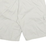 WRANGLER Mens Cargo Shorts White XL W34 Cotton Blend Comfortable Stylish