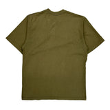 Carhartt Henley T-Shirt - Medium Green Cotton