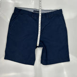 Tommy Hilfiger Chino Shorts - 38W 9L Navy Cotton