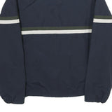 NAUTICA Mens Blue & Green Polyester Zip Jacket M Casual Sport Lightweight