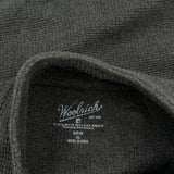 Woolrich 1/4 Zip - XL Black Wool Blend