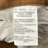 Dickies Carpenter Pants - 32W 30L Brown Cotton