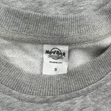 Atlantic City Hard Rock Cafe Graphic Sweatshirt - Small Gray Cotton