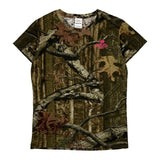 Mossy Oak Camo T-Shirt - Medium Camo Polyester