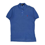 Polo By Ralph Lauren Polo Shirt - Large Blue Cotton