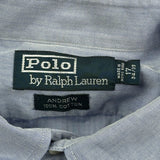 Polo By Ralph Lauren Shirt - XL Blue Cotton