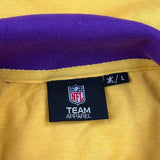Minnesota Vikings Nfl Football Polo Shirt - Large Multicoloured Cotton