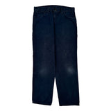 Dickies Carpenter Trousers - 36W 34L Navy Cotton