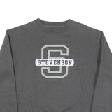 JANSPORT Mens Grey Stevenson Crew Neck M Cotton Blend Sweatshirt Pullover