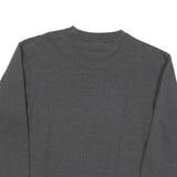 JANSPORT Mens Grey Stevenson Crew Neck M Cotton Blend Sweatshirt Pullover