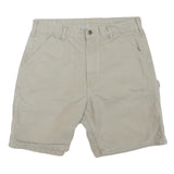 CARHARTT Mens Shorts Beige Casual M W34 Workwear Cotton Blend Durable