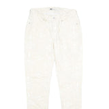 LEVI'S Womens Legging Jeans Cream Slim Skinny Denim W28 L32 Stretch Cotton Blend