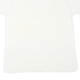 WINDRIDGE Mens White Plain T-Shirt 2XL Short Sleeve Crew Neck Cotton Blend