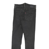 LEVI'S Womens Jeans Black Slim Skinny Denim Medium W27 L27 Zip Pockets
