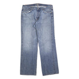 7 FOR ALL MANKIND Womens Relaxed Blue Denim Medium W38 L32 Comfortable Zip Fly