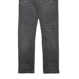 DIESEL Mens Regular Fit Straight Leg Denim Dark W34 L29 Zip Cotton Blend Jeans