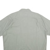 WRANGLER Mens Green XL Cotton Shirt Casual Short Sleeve Button Pocket