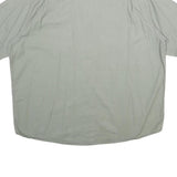 WRANGLER Mens Green XL Cotton Shirt Casual Short Sleeve Button Pocket
