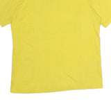 NIKE Mens Yellow Go Ducks Graphic T-Shirt L Short Sleeve Crew Neck Sports