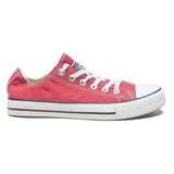 CONVERSE Chuck Taylor All Star Womens Low Top Trainers Red Canvas UK 6