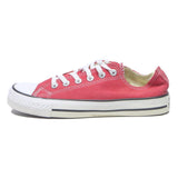 CONVERSE Chuck Taylor All Star Womens Low Top Trainers Red Canvas UK 6