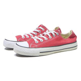 CONVERSE Chuck Taylor All Star Womens Low Top Trainers Red Canvas UK 6