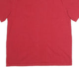 WRANGLER Mens Red T-Shirt XL Short Sleeve Crew Neck Cotton Pocket Casual