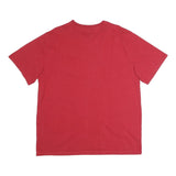 WRANGLER Mens Red T-Shirt XL Short Sleeve Crew Neck Cotton Pocket Casual
