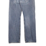 LEVI'S 501 Mens Jeans Blue Regular Straight Denim Medium W34 L34 Classic Button
