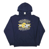 JERZEES Mens Navy Hillsdale Falcons Pullover Hoodie L Elite Eight 2017 Print