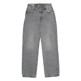 LEVI'S 501 Womens Jeans Classic Straight Denim Medium W23 L30 Button Closure