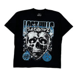 Made In USA Sad Boyz Junior H X Graphic T-Shirt - XL Black Cotton