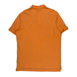 Polo By Ralph Lauren Polo Shirt - Large Orange Cotton