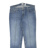 CALVIN KLEIN JEANS Womens Regular Fit Blue Denim Straight Cotton Blend W33 L29