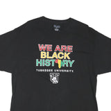 CHAMPION Mens Black Tuskegee University Graphic T-Shirt XL Short Sleeve Crew