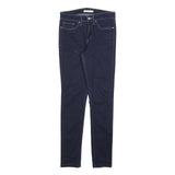 LEVI'S 311 Womens Slim Skinny Denim Dark W27 L30 Cotton Blend Zip Jeans