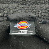 Dickies Fleece Jacket - XL Black Polyester
