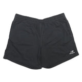 NEW BALANCE Mens Black Casual Shorts 2XL W40 Cotton Blend Drawstring