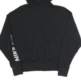 NIKE Womens Black Air Full Zip Hoodie S Sweatshirt Cotton Blend Casual