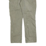 CARHARTT Mens Cotton Blend Fawn Regular Straight Trousers W40 L34 Workwear