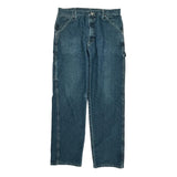 Wrangler Carpenter Jeans - 33W 30L Blue Denim