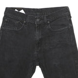 LEVI'S Womens Shorts Black Denim Cut-Off M W30 Casual Summer Style