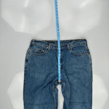 Levis Wide Leg 535 Jeans - 38W 32L Blue Cotton