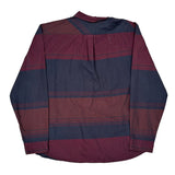 Levis Striped Shirt - 2XL Blue Cotton